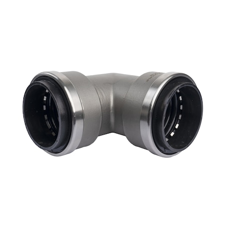 Quickfitting 2in Push-to-Connect x 2in Push-to-Connect Stainless Steel Elbow Fitting SS873R